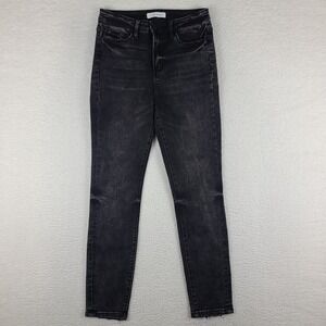 Flying Monkey Jeans Womens 27x27‎ Black Wash Skinny Ankle Denim